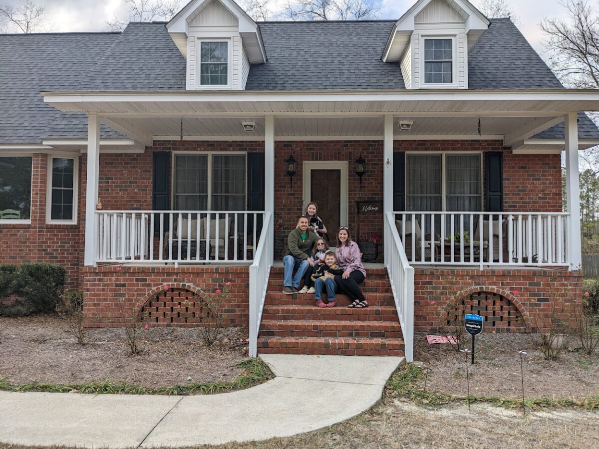 One year in our home!